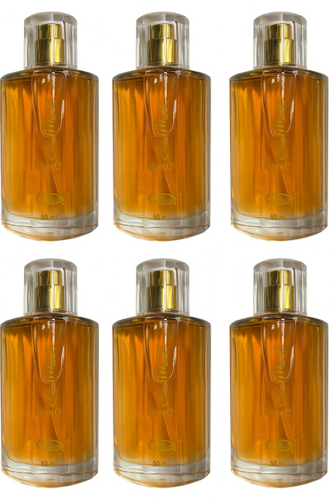 Al Rehab Choco Musk Eau de Parfum Spray 50ml – Pack of 6 | Sweet Chocolate & Vanilla Musk Scent | Long-Lasting Unisex Arabian Fragrance